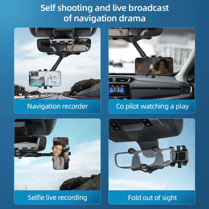 360° Rotatable Smart Phone Car Holder - Snaplify