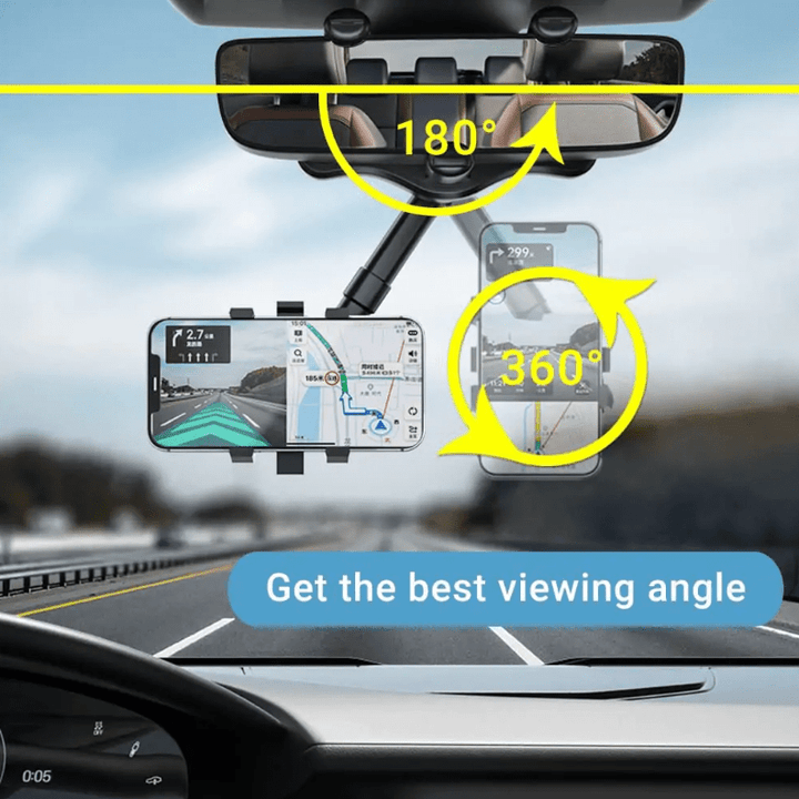 360° Rotatable Smart Phone Car Holder - Snaplify