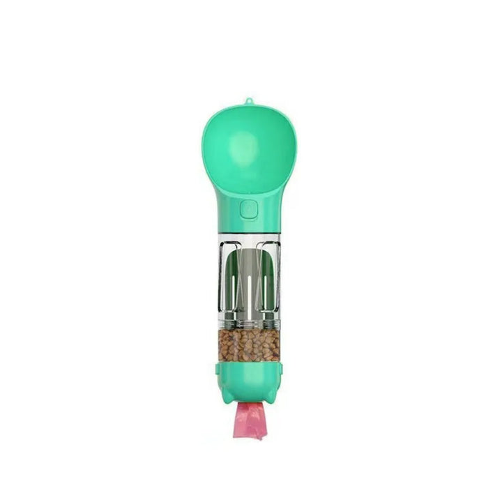 PetMate GoBottle – 3-in-1 Leak-Proof Pet Water Bottle with Food Container & Cleanup Kit