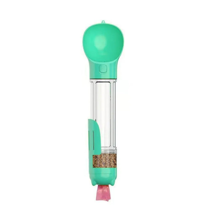 PetMate GoBottle – 3-in-1 Leak-Proof Pet Water Bottle with Food Container & Cleanup Kit