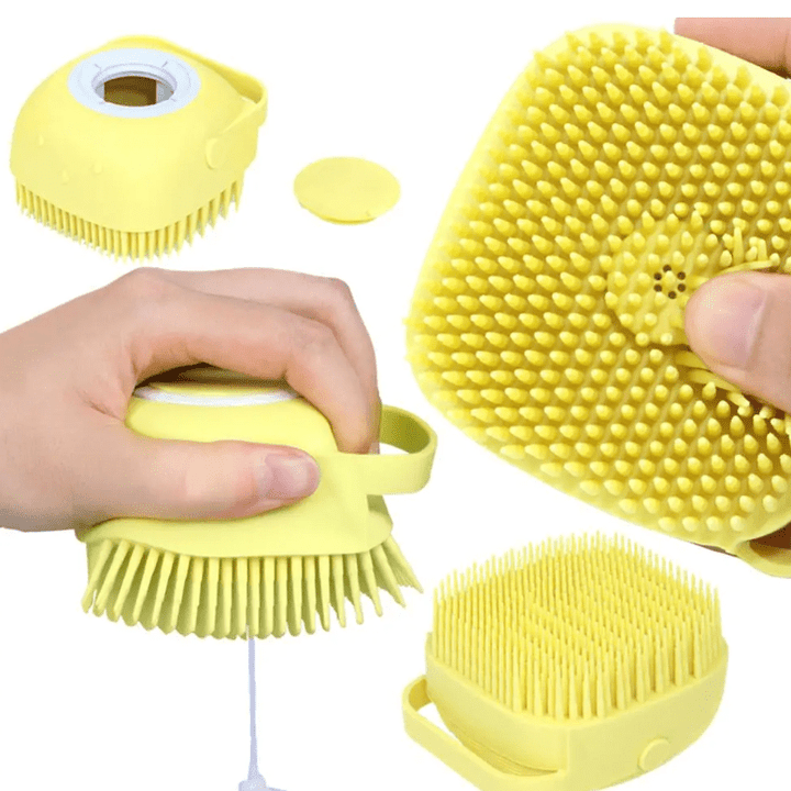 Cute Dog Bath Brush - Snaplify