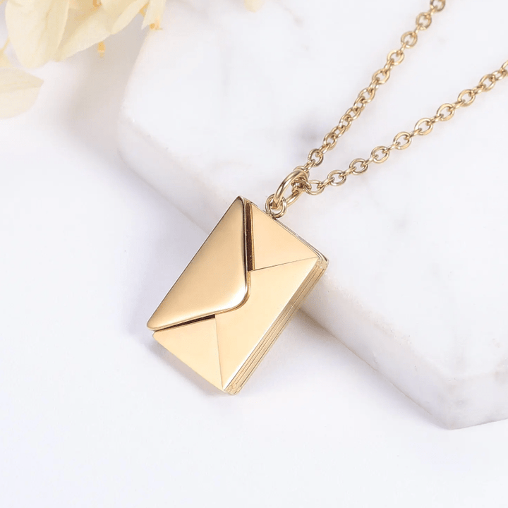 Envelope Necklace - Snaplify