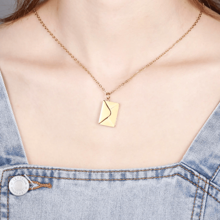 Envelope Necklace - Snaplify