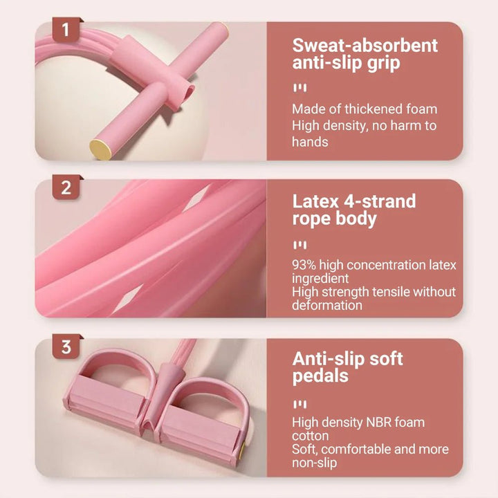 FitPull 6 – Pedal Exercise Band - Snaplify