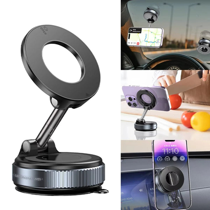 FlexiMount 360 – Magnetic Phone Holder for Car, Kitchen & More - Snaplify