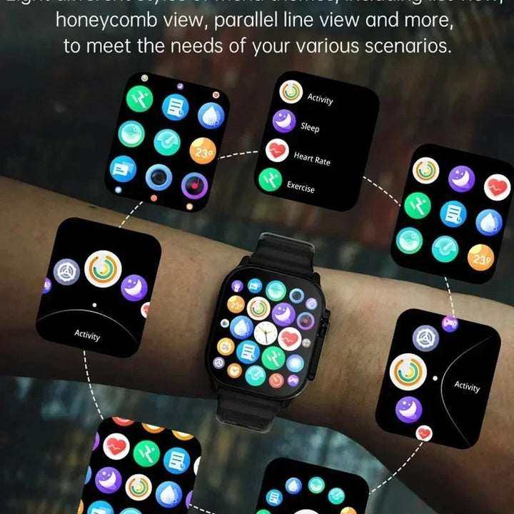 LAXASFIT T900Ultra Smartwatch Bluetooth - Snaplify
