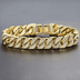 Miami Gold Curb Cuban Bracelet - Snaplify