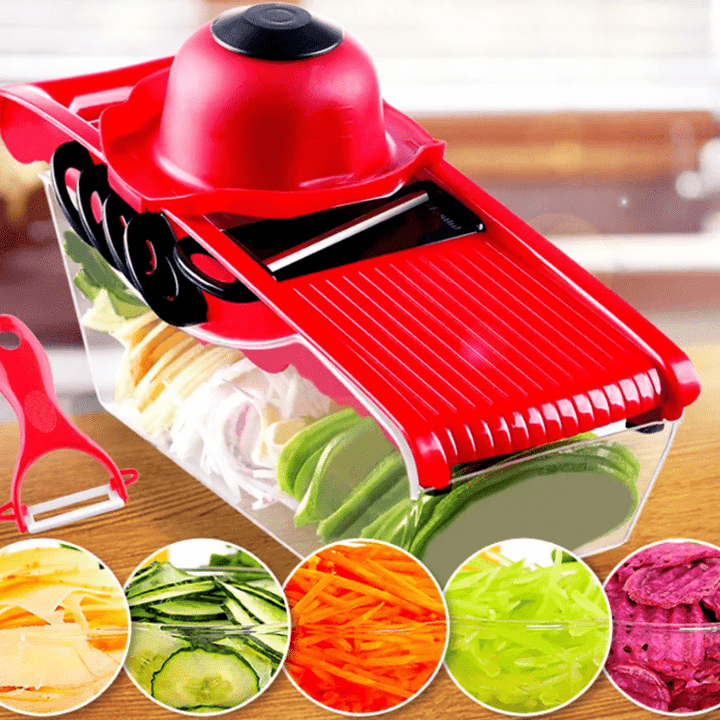 Multifunction Kitchen Slicer 6 Blades - Snaplify