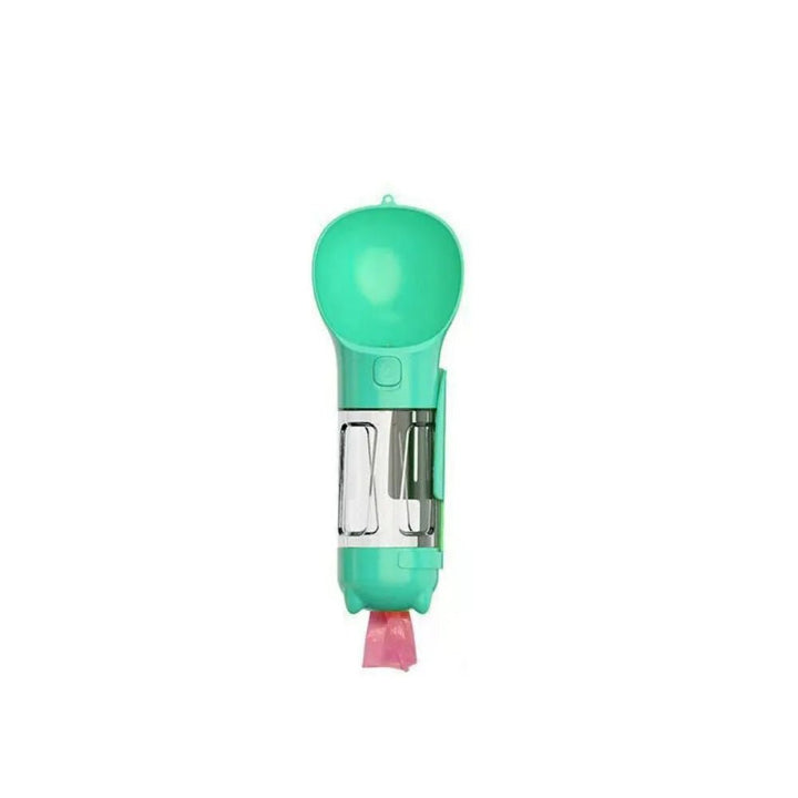 PetMate GoBottle – 3 - in - 1 Leak - Proof Pet Water Bottle with Food Container & Cleanup Kit - Snaplify