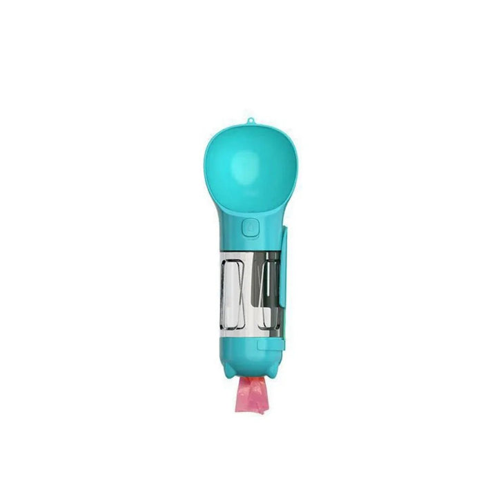 PetMate GoBottle – 3 - in - 1 Leak - Proof Pet Water Bottle with Food Container & Cleanup Kit - Snaplify