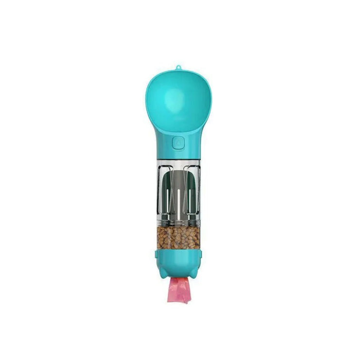 PetMate GoBottle – 3 - in - 1 Leak - Proof Pet Water Bottle with Food Container & Cleanup Kit - Snaplify